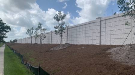 Sound Barrier Wall Panels