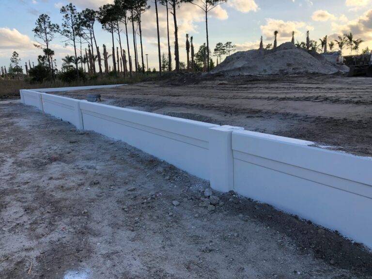 Smooth Finish Precast Concrete Walls Florida
