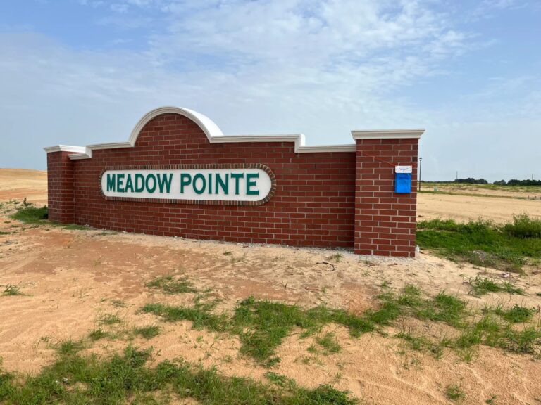 Brick Precast Concrete Monument Sign Florida