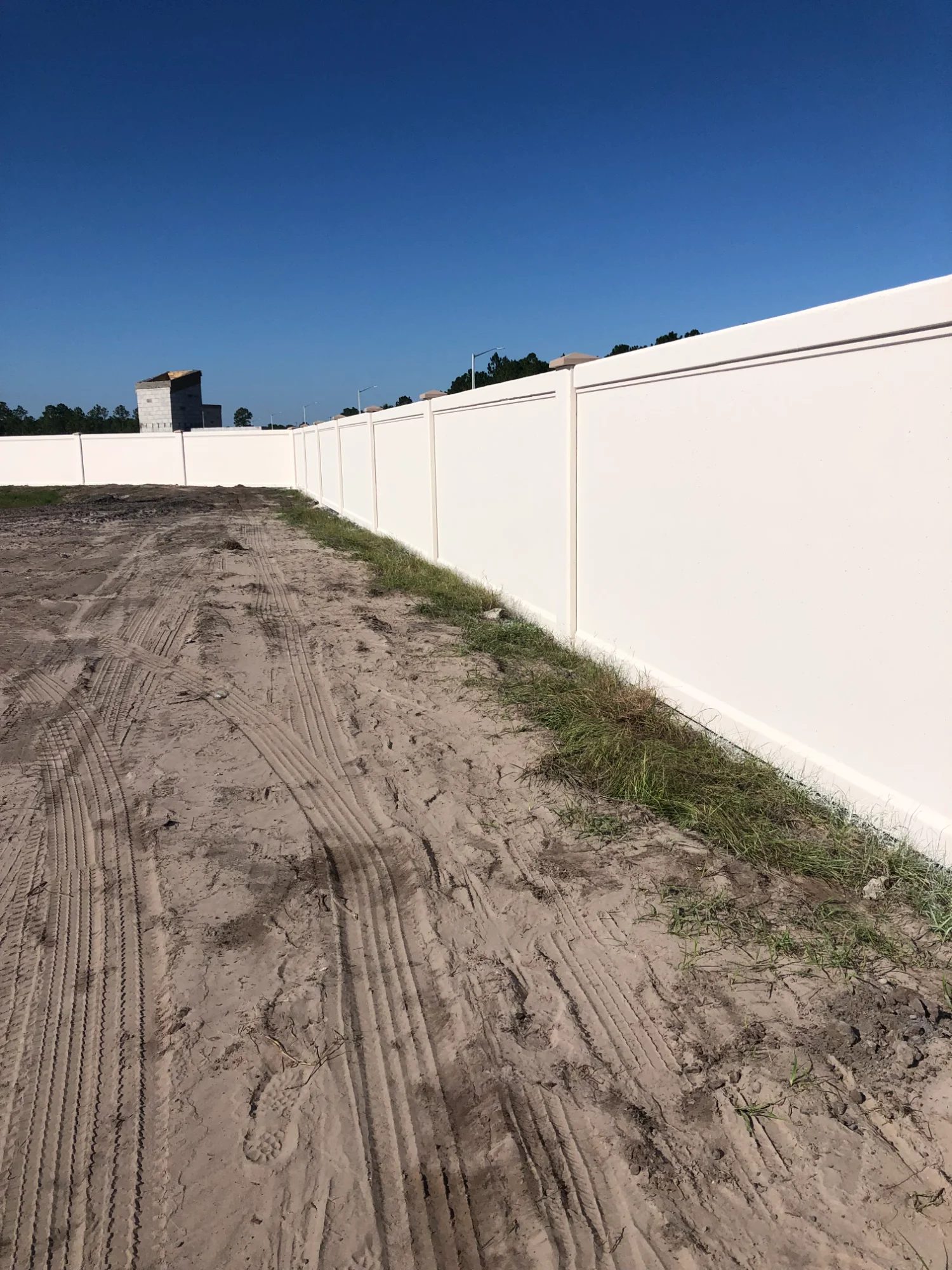 Commercial precast concrete walls in Florida showing typical wall conditions