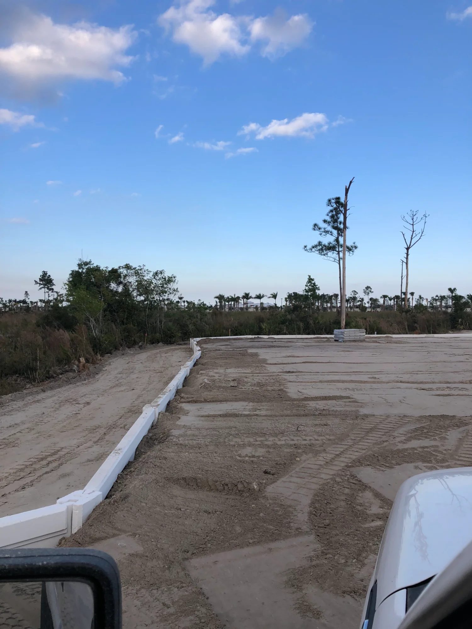 Commercial precast retaining walls over 12 feet tall in Florida