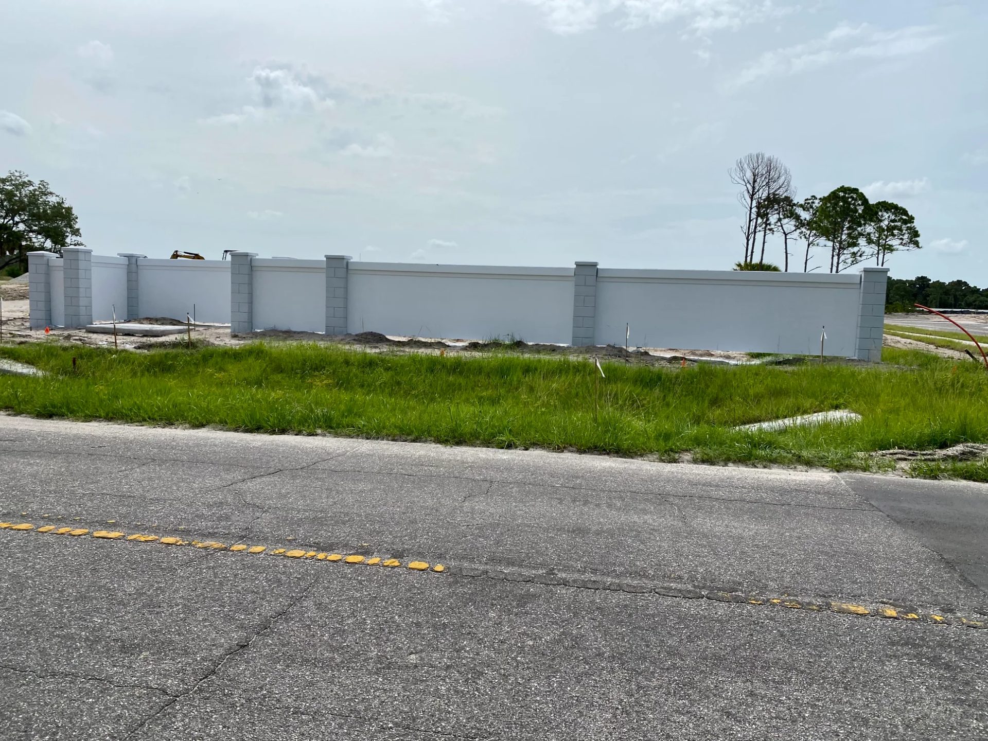 Commercial precast concrete security wall panel replacement in Florida