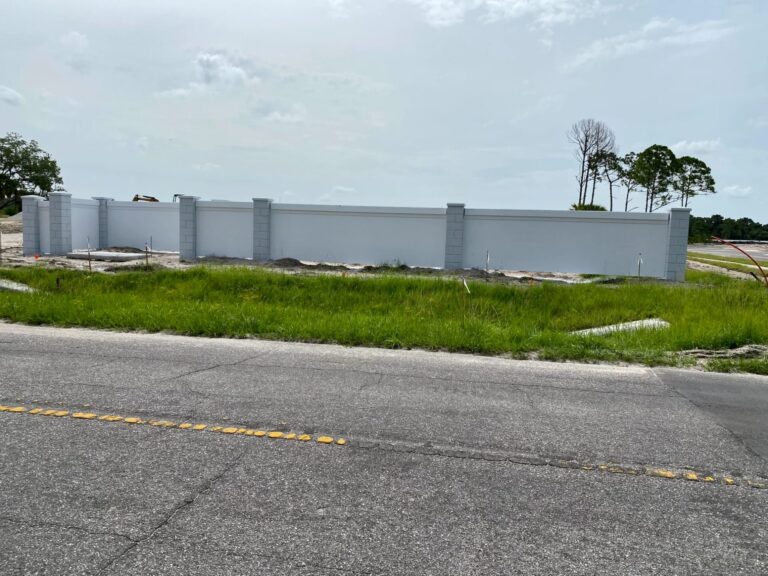 precast concrete walls florida installation